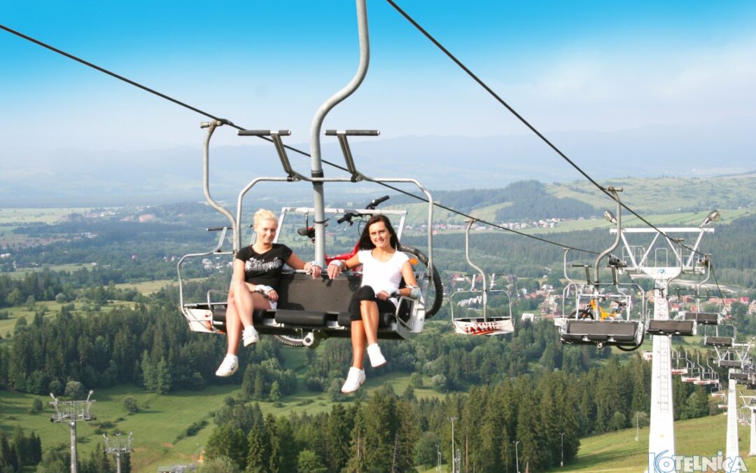 KOLEJ LINOWA NA KOTELNICĘ BIAŁCZAŃSKĄ (BIAŁKA TATRZAŃSKA)