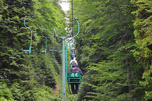 KOLEJ LINOWA TOBOŁÓW W GORCACH